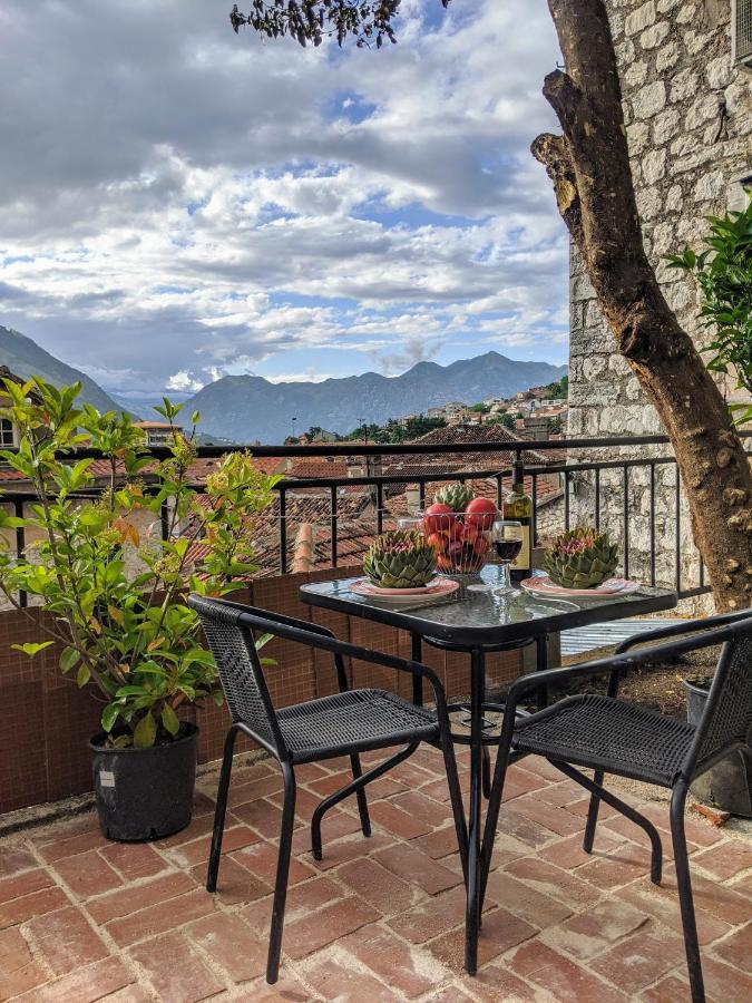 Best View! Rooftop With Garden - Old Town Nr404 Kotor Zewnętrze zdjęcie