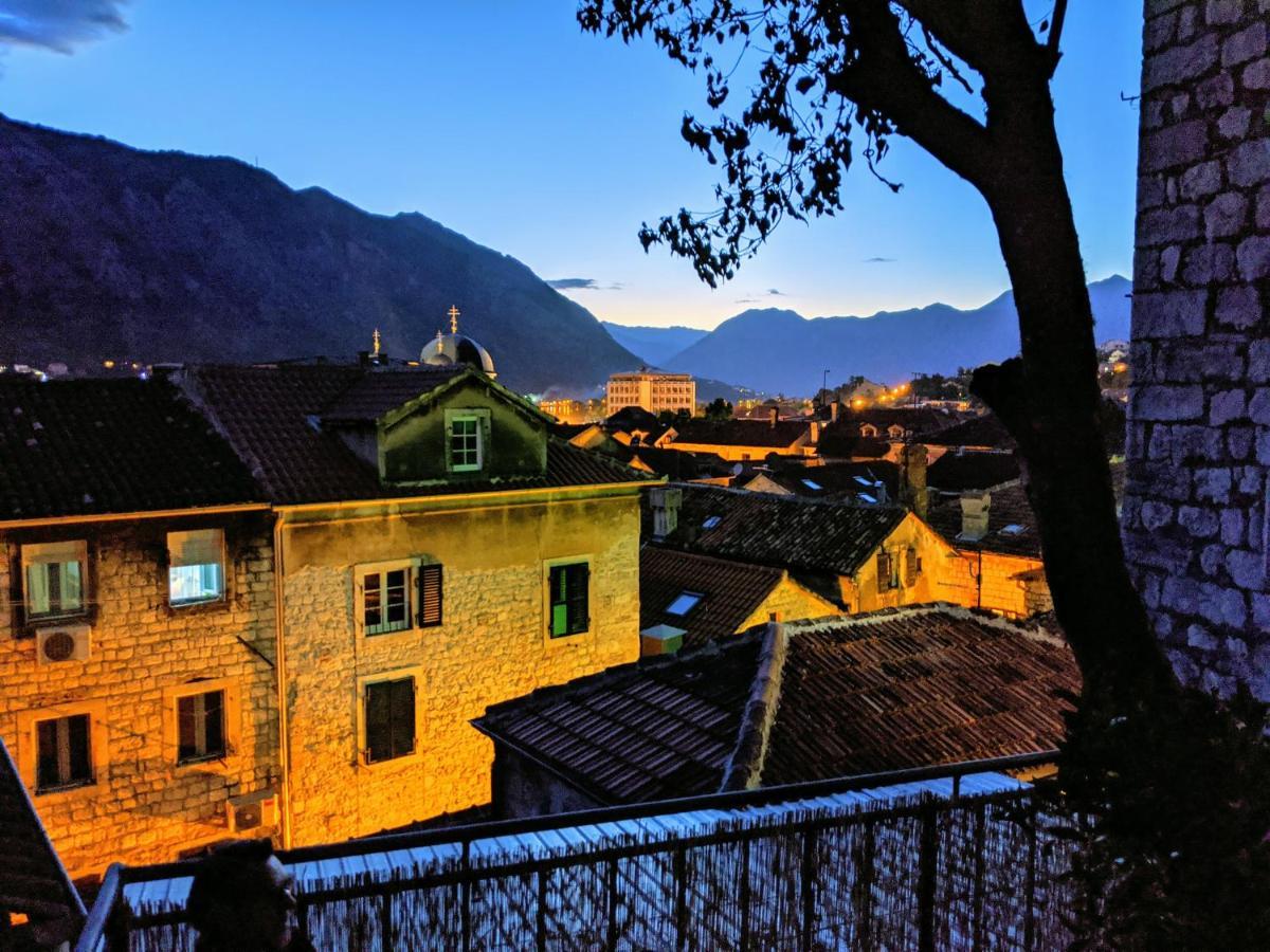 Best View! Rooftop With Garden - Old Town Nr404 Kotor Zewnętrze zdjęcie